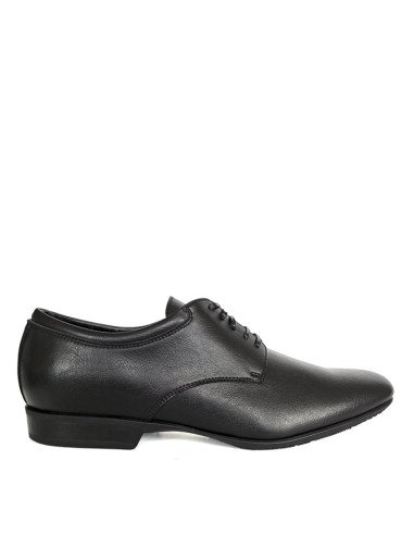 Elegant Vegan Laced Shoe for Men - BRUNO (black) - NOAH Vegan Shoes